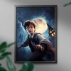 Malowanie Po Numerach Zestaw Harry Potter i księżyc 40x50